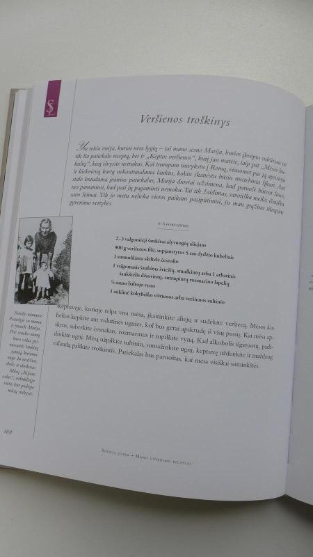 Mano gyvenimo receptai - Sophia Loren, knyga 5