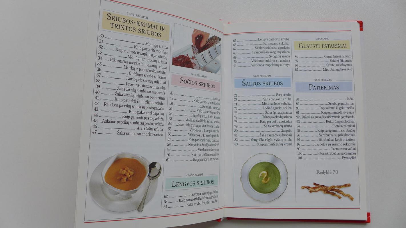 Sriubos - Anne Willan, knyga 4