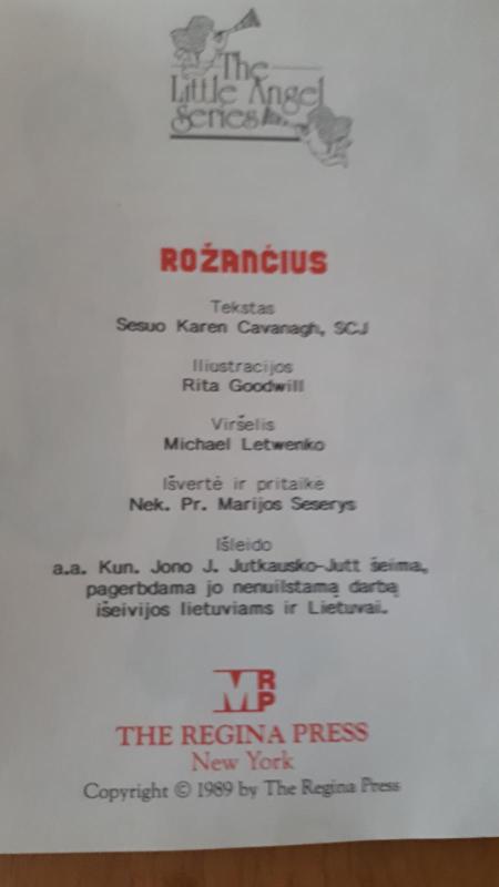 Rožančius - Karen Cavanagh, knyga 4