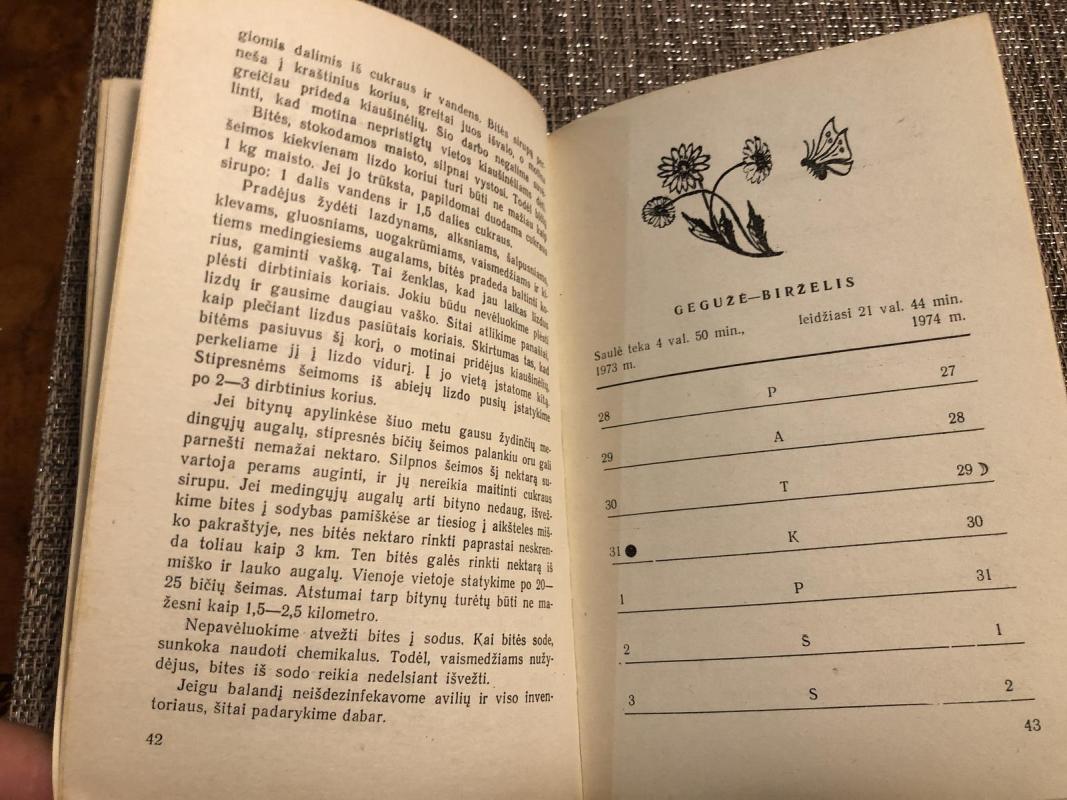 Sodininko mėgėjo žinynas 1973-1974 - L. Petkevičienė, knyga 3