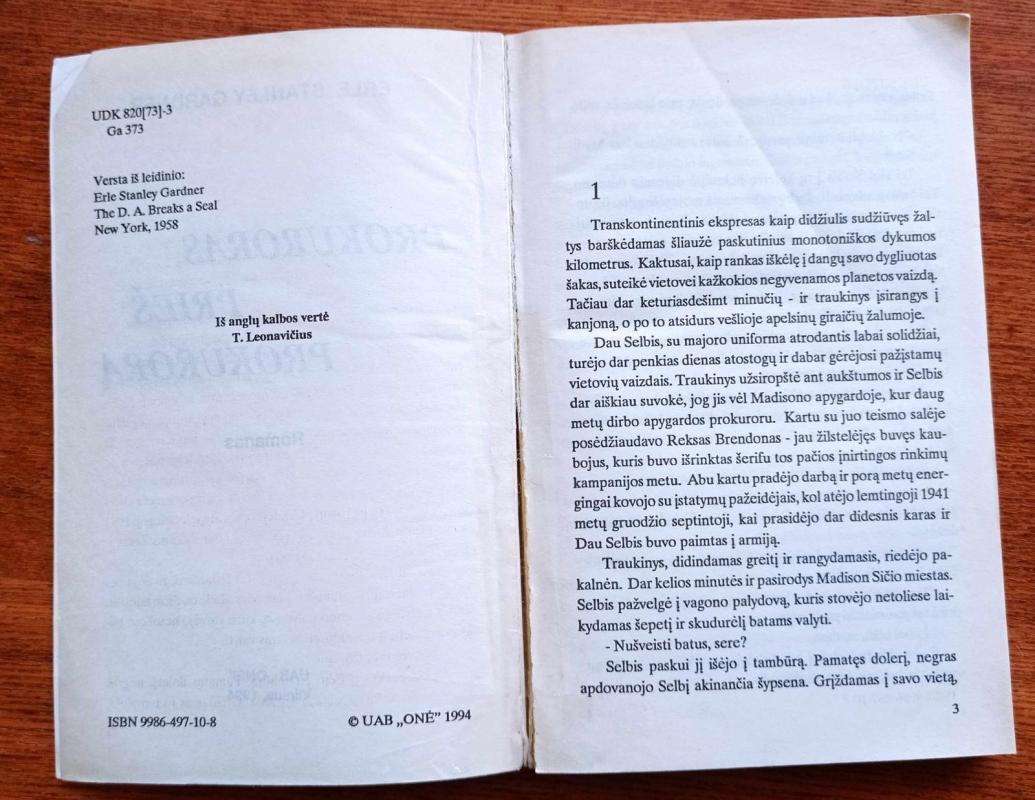 Prokuroras prieš prokurorą - Erle Stanley Gardner, knyga 4