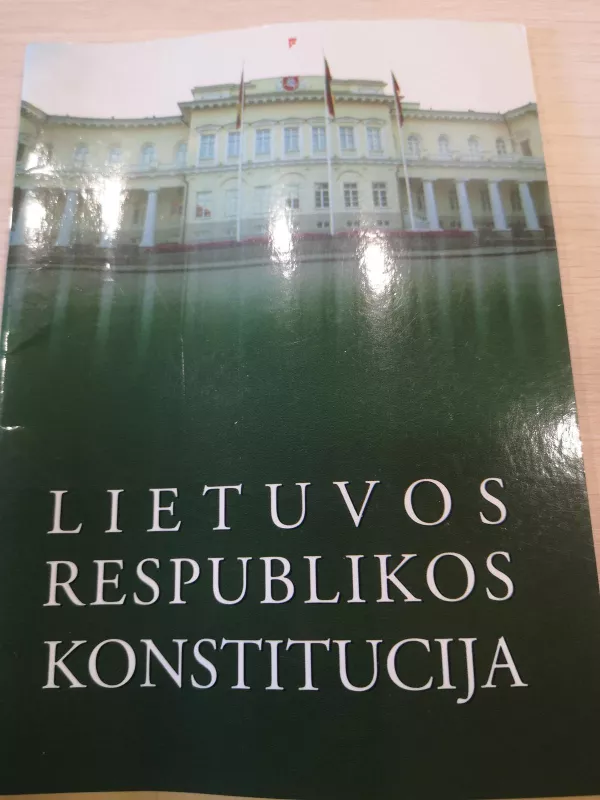 Lietuvos Respublikos Konstitucija - Lietuvos Tauta, knyga 2