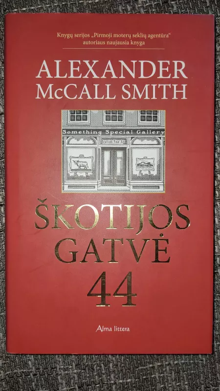 Škotijos gatvė 44 - Alexander McCall Smith, knyga