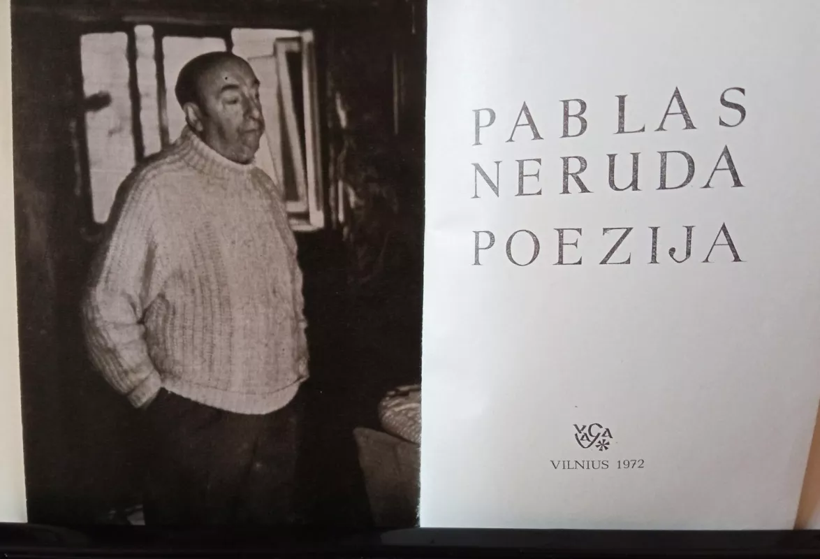 Poezija - Pablas Neruda, knyga