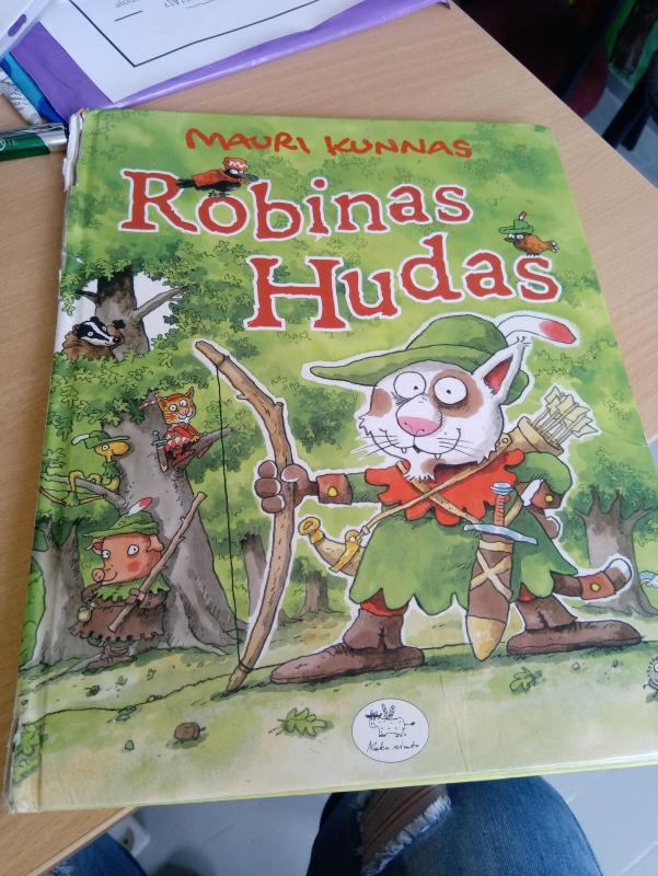 ROBINAS HUDAS - Mauri Kunnas, knyga 4