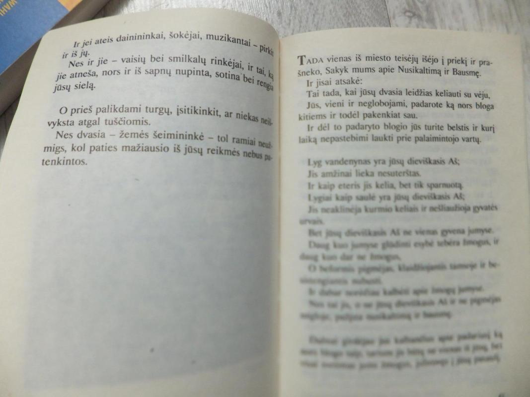 Pranašas - Kahlilis Džibranas, knyga 5