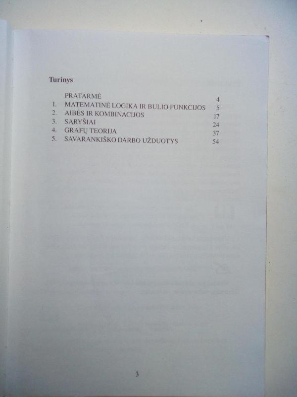Diskrečiosios matematikos uždaviniai ir sprendimai - Aleksandras Krylovas, knyga 5