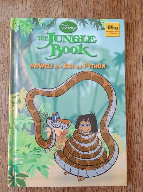The Jungle Book. Mowgli and Kaa the Python - Walt Disney, knyga 2