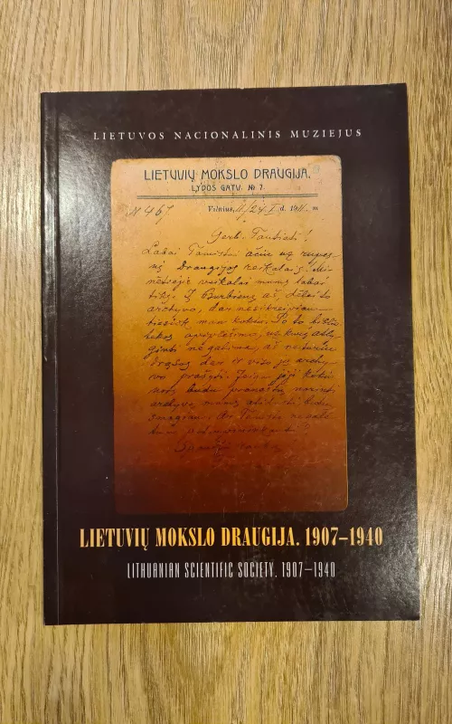 Lietuvių mokslo draugija. 1907-1940/Lithuanian scientific society. 1907-1940 - Autorių Kolektyvas, knyga 2