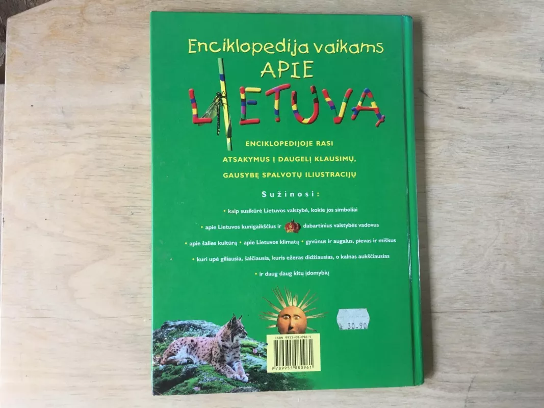 Enciklopedija vaikams apie Lietuvą - Viktoras Jakimavičius, knyga 5