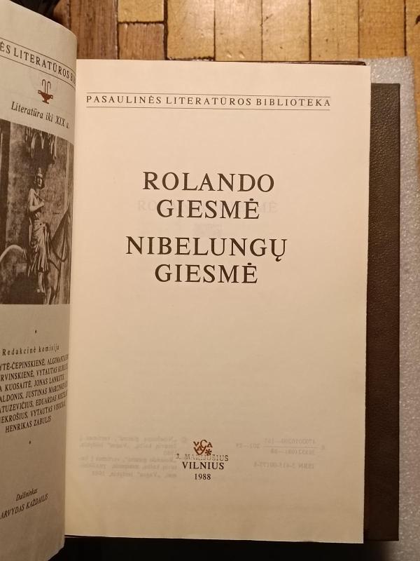 Rolando giesmė. Nibelungų giesmė - Autorių Kolektyvas, knyga 2