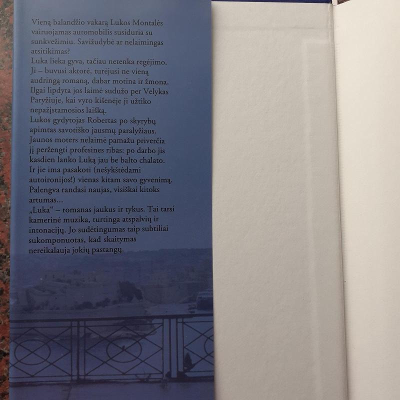 Luka - Jens Christian Grondahl, knyga 2