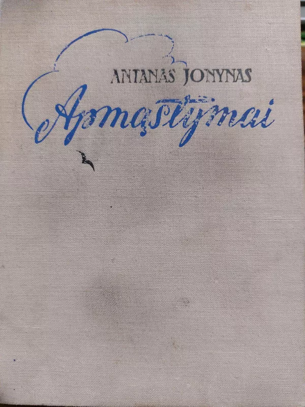 Apmąstymai - Antanas Jonynas, knyga