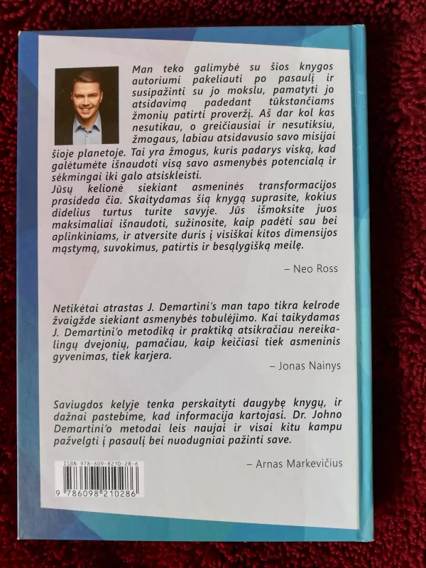 Proveržio patirtis - Dr. John J. Demartini, knyga