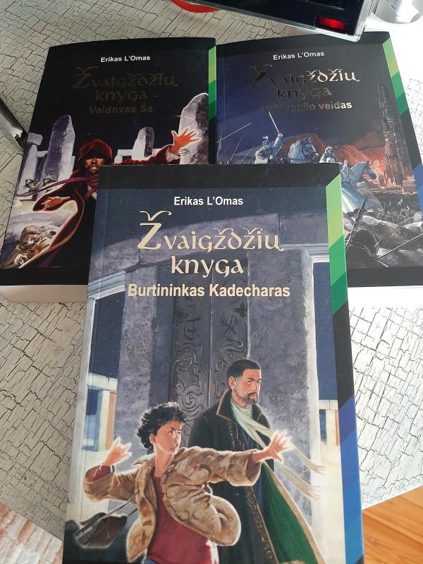 Žvaigždžių knyga (trys tomai) - Erikas L'Omas, knyga 2