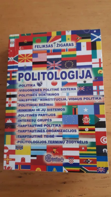 Politologija - Feliksas Žigaras, knyga