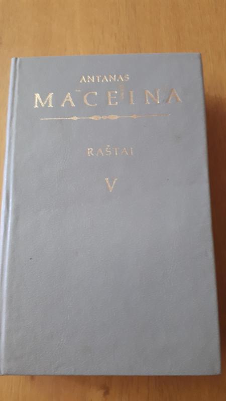 Raštai (V tomas) - Antanas Maceina, knyga 3