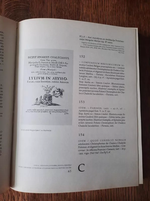 XVII a. Lietuvos lotyniškųjų knygų sąrašas - Autorių Kolektyvas, knyga 5