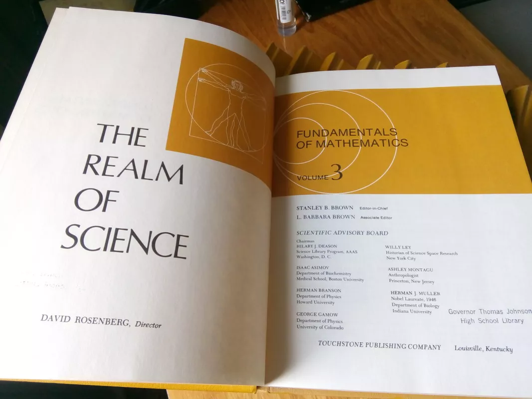 The realm of science. Vol. 3.4....(viso 12 tomų) Fundamentals of mathematics - Autorių Kolektyvas, knyga 4