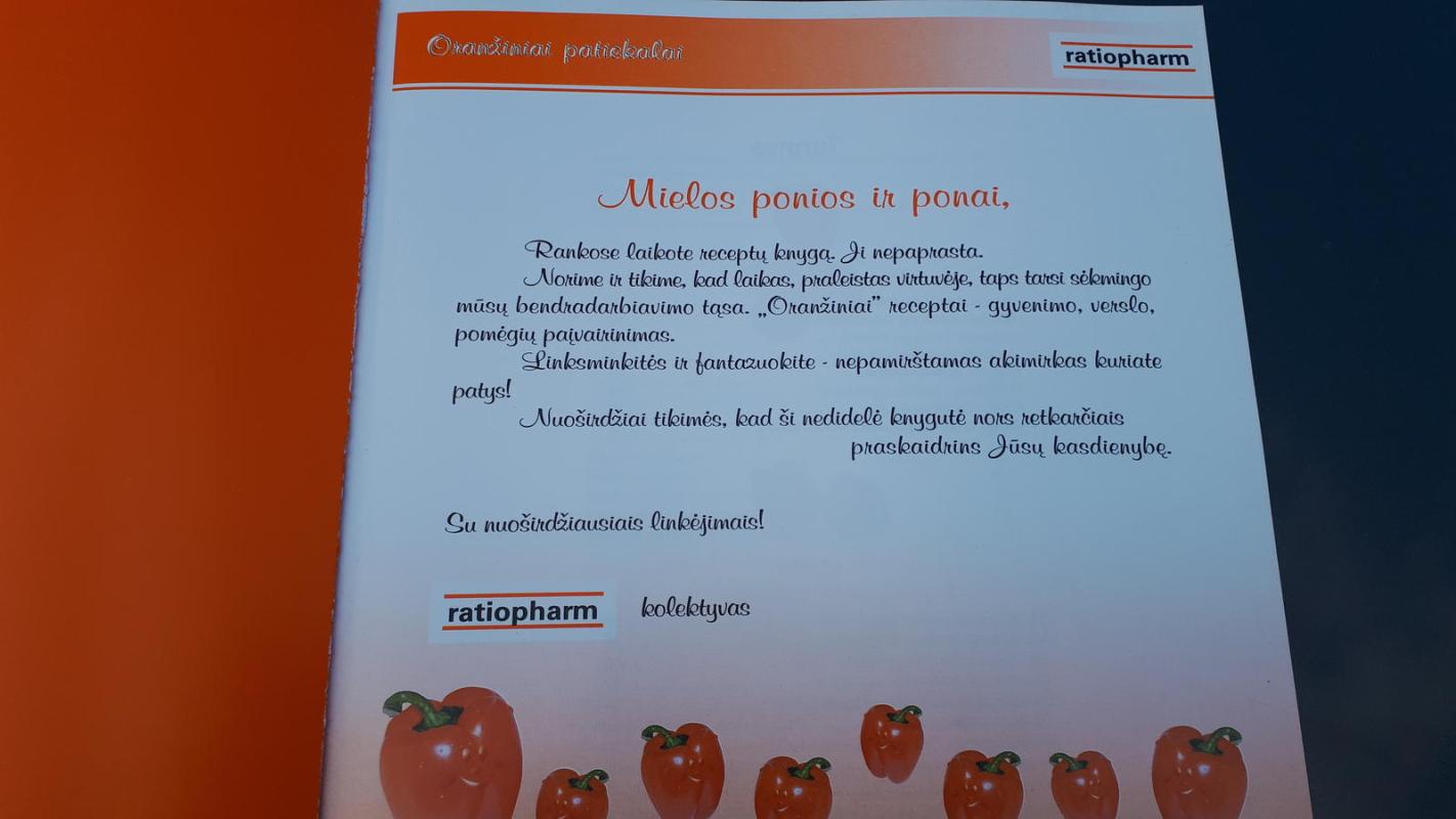 Oranžiniai patiekalai - Autorių Kolektyvas, knyga 2