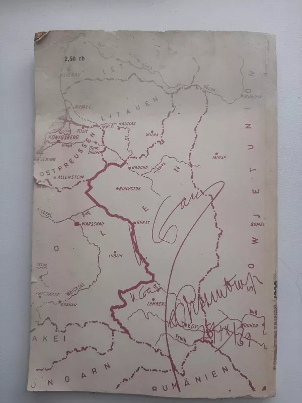 TSRS-Vokietija 1939 m. - J. Felštinskis, knyga