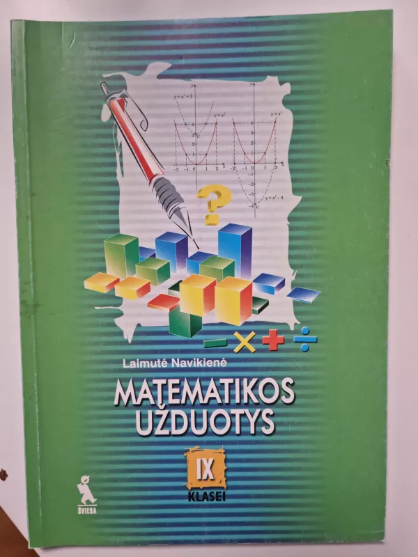 Matematikos užduotys IX klasei - Laimutė Navikienė, knyga