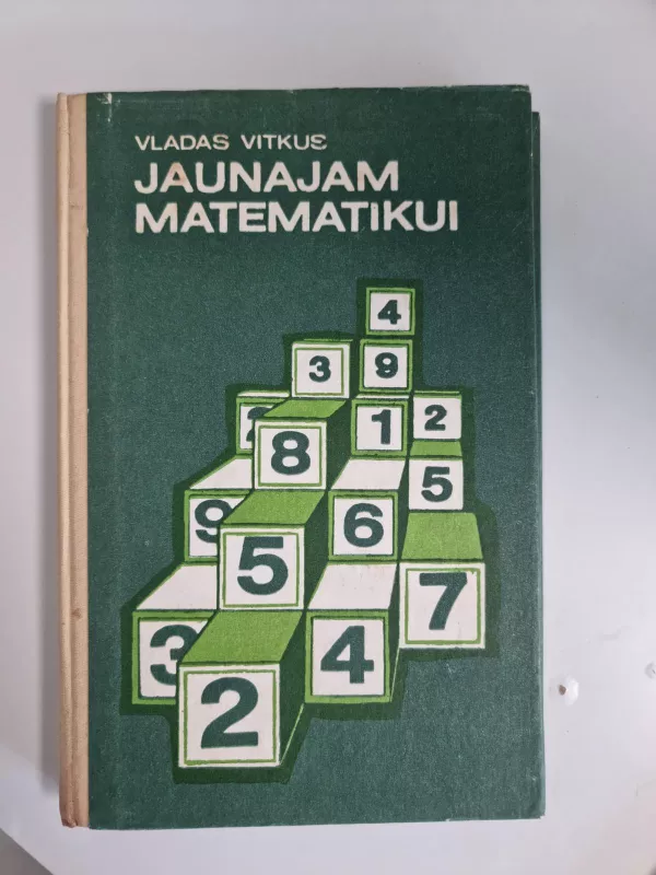 Jaunajam matematikui - Vladas Vitkus, knyga