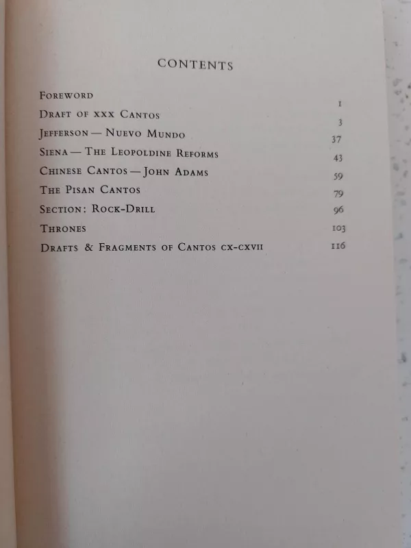 The Cantos of Ezra Pound - Ezra Pound, knyga 2