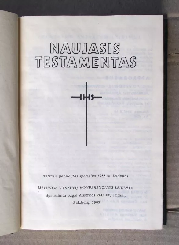 Naujasis Testamentas - Autorių Kolektyvas, knyga 3