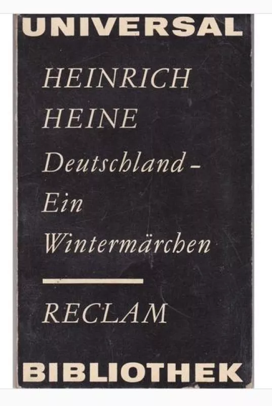Deutschland. Ein Wintermarchen - Heinrich Heine, knyga