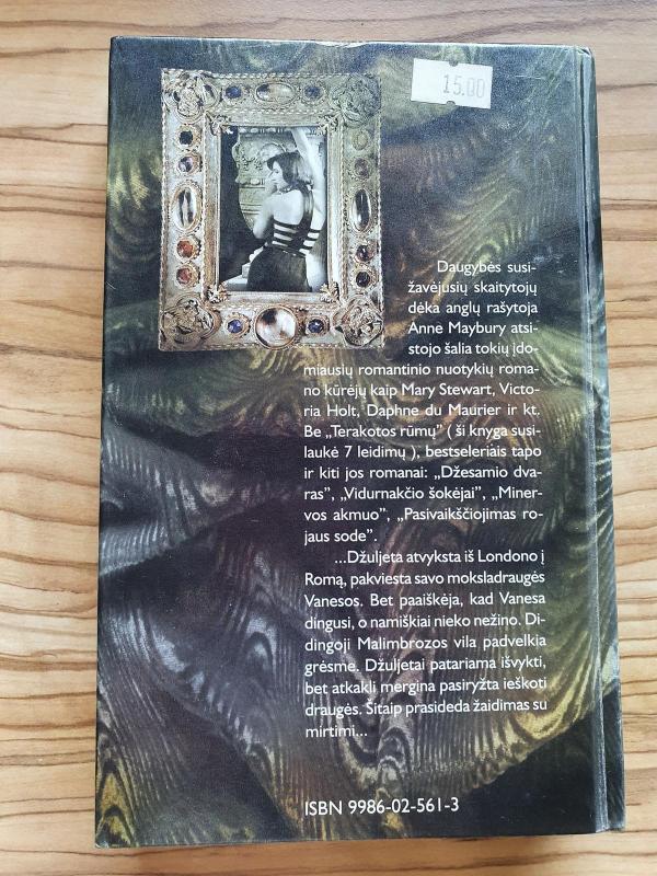 Terakotos rūmai - Anne Maybury, knyga 3