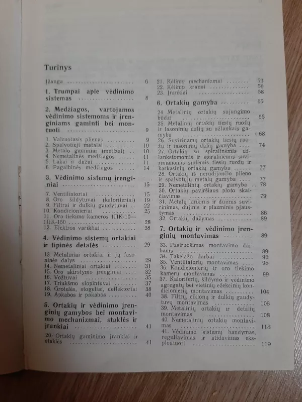 Vėdinimo sistemų jaunojo šaltkalvio žinynas - J. Krasnovas, P.  Ovčinikovas, knyga 4