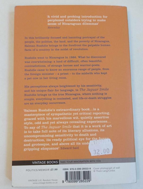 The Jaguar Smile - Salman Rushdie, knyga 3