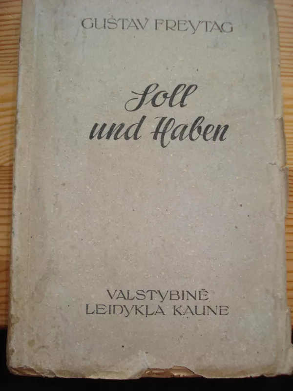 Soll und Haben - Gustav Freytag, knyga 3