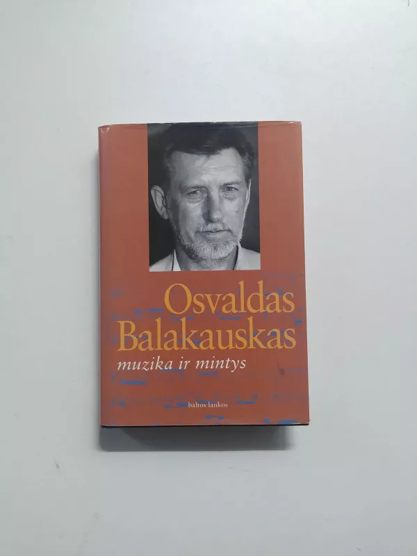 Muzika ir mintys - Osvaldas Balakauskas, knyga