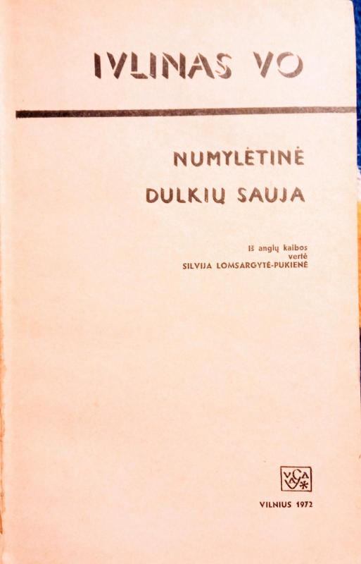 Numylėtinė dulkių sauja - V. Ivlinas, knyga 3