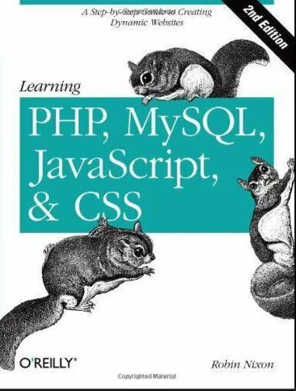 Learning PHP, MySQL, Javascript, CSS - Robin Nixon, knyga