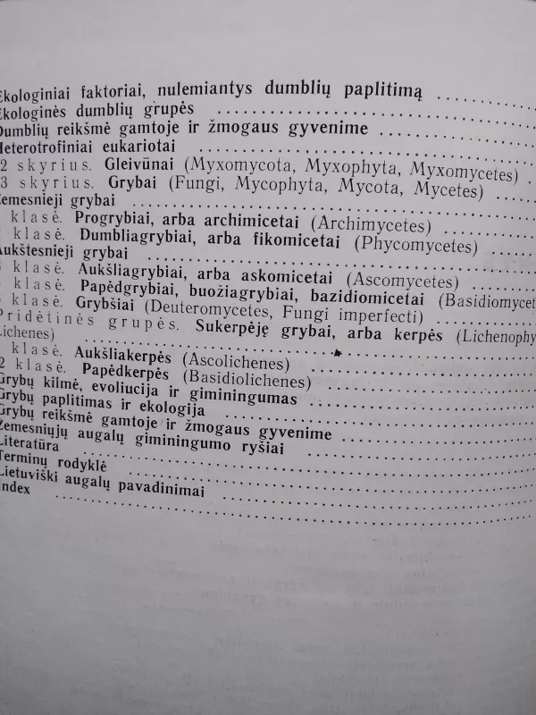 Žemesniųjų augalų sistematika - Vytautas Galinis, knyga