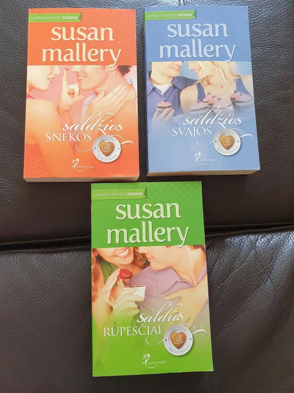 Trilogija: Sladžios šnekos, Saldžios svajos, Saldūs rūpesčiai - Susan Mallery, knyga