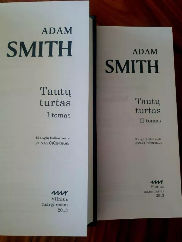 Tautų turtas (1,2 tomai) - Adam Smith, knyga