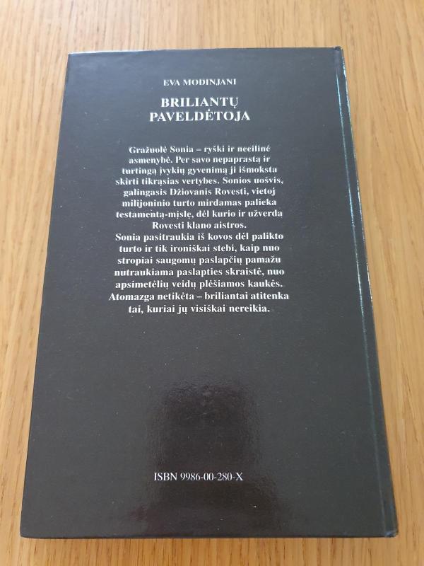 Briliantų paveldėtoja - Eva Modinjani, knyga 4