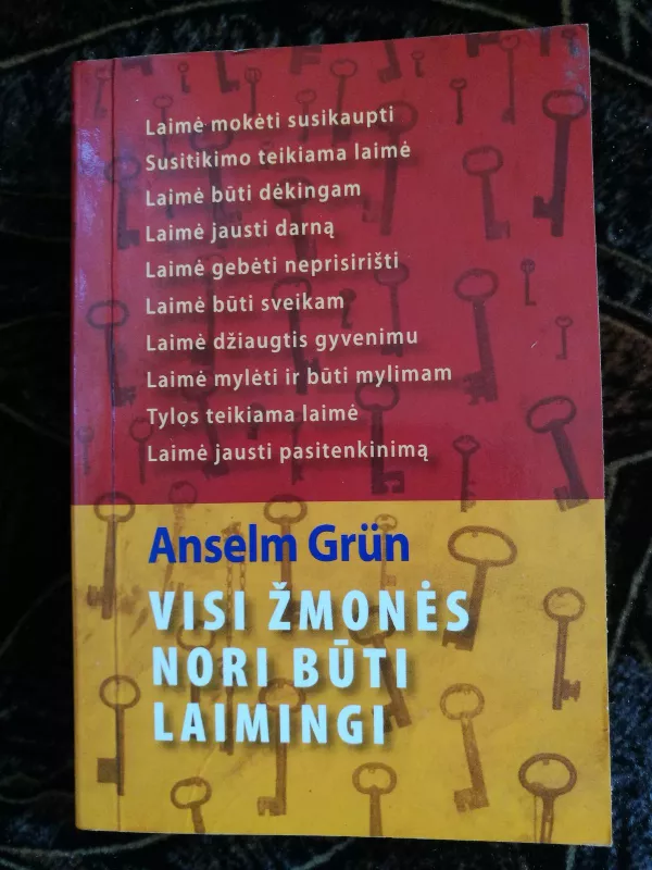 VISI ŽMONĖS NORI BŪTI LAIMINGI - Anselm Grun, knyga
