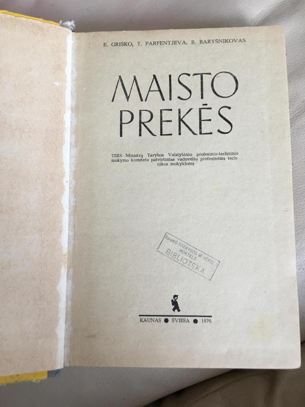 Maisto prekės - Autorių Kolektyvas, knyga 3