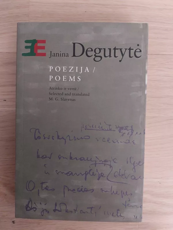 Poezija - Janina Degutytė, knyga