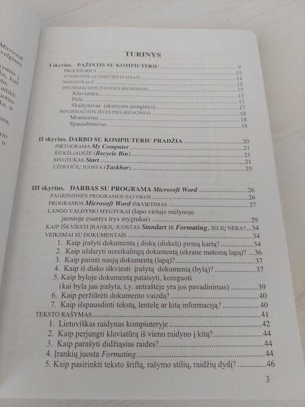 Darbo su kompiuteriu pradžiamokslis - Danutė Kaklauskienė, knyga 3