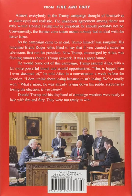 Fire and Fury: Inside the Trump White House - Autorių Kolektyvas, knyga 3