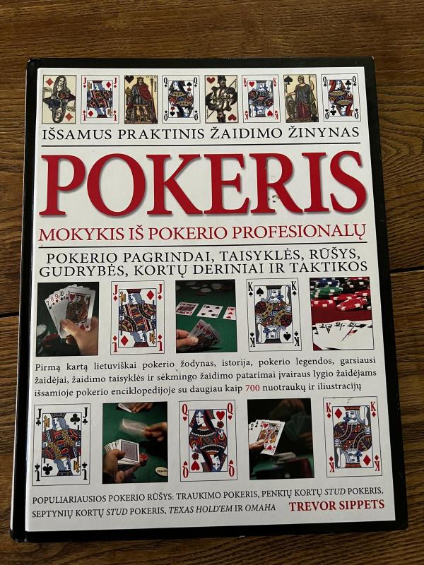 Pokeris - Trevor Sippets, knyga 3