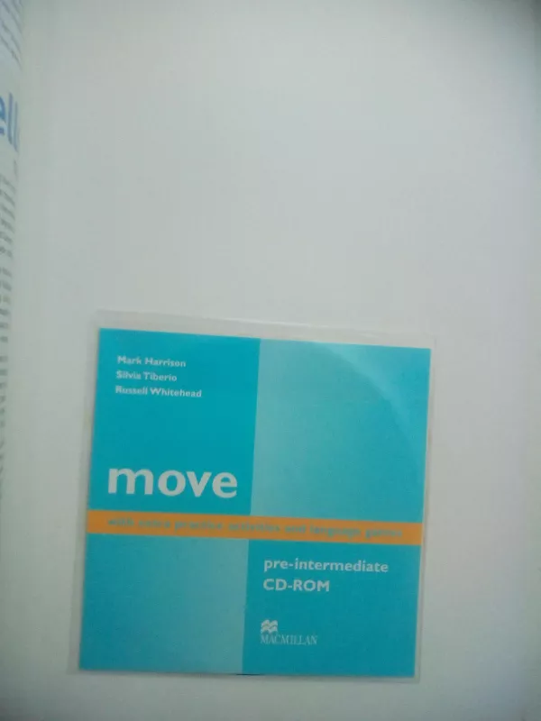 Move Pre-intermediate Coursebook with CD-ROM - Peter Maggs, knyga 5