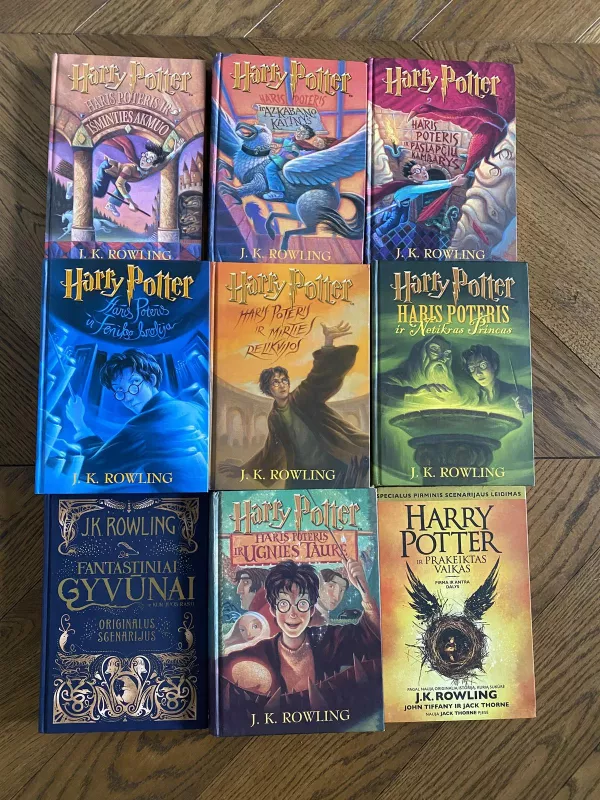 Haris Poteris 1-7 (visos) knygos - Rowling J. K., knyga 5