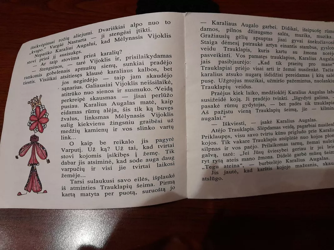 B.Tiknevičiūtė Pasaka apie karalių augalą,1994 m - Birutė Tiknevičiūtė, knyga 3